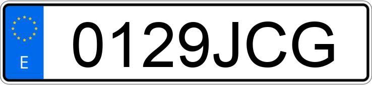 Numer rejestracyjny 0129JCG posiada IVECO STRALIS