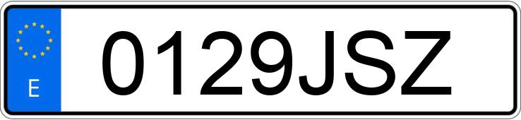 Numer rejestracyjny 0129JSZ posiada MINI MINI