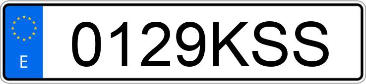 Numer rejestracyjny 0129KSS posiada NISSAN QASHQAI