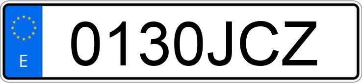 Numer rejestracyjny 0130JCZ posiada OPEL CORSA