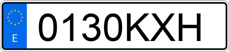 Numer rejestracyjny 0130KXH posiada BMW SERIE 4