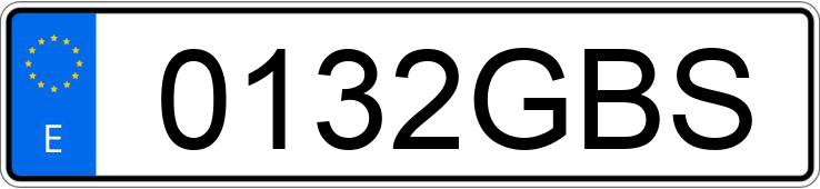 Numer rejestracyjny 0132GBS posiada CITROEN C3
