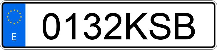 Numer rejestracyjny 0132KSB posiada VOLKSWAGEN GOLF Numer rejestracyjny 0132KSB posiada VOLKSWAGEN GOLF