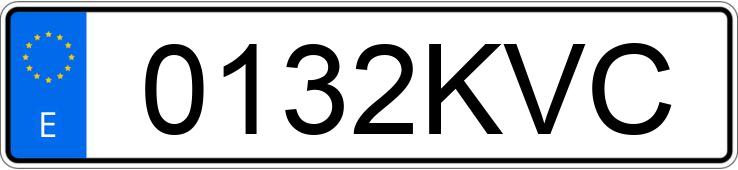 Numer rejestracyjny 0132KVC posiada ABARTH 500