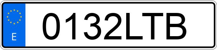 Numer rejestracyjny 0132LTB posiada AUDI Q5