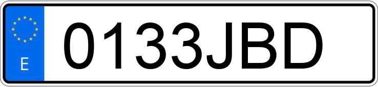 Numer rejestracyjny 0133JBD posiada MERCEDES CLA (117)