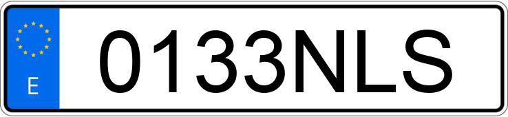 Numer rejestracyjny 0133NLS posiada MERCEDES CLA (174)
