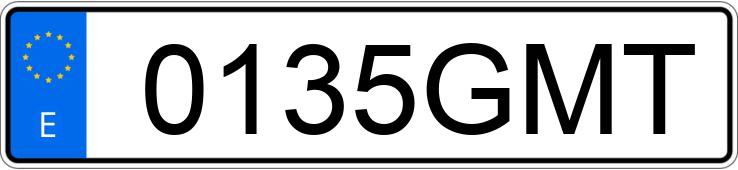 Numer rejestracyjny 0135GMT posiada KAWASAKI Z 750 Numer rejestracyjny 0135GMT posiada KAWASAKI Z 750