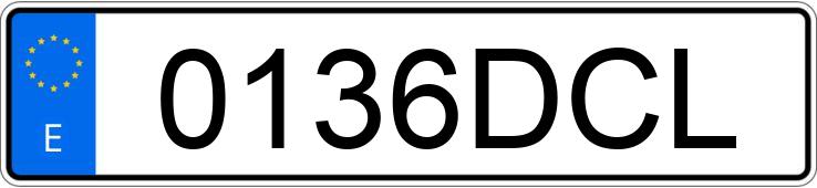 Numer rejestracyjny 0136DCL posiada PEUGEOT 307