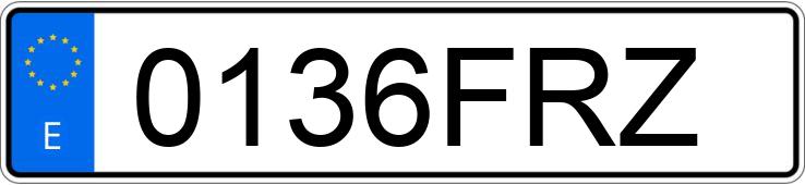 Numer rejestracyjny 0136FRZ posiada VOLKSWAGEN POLO