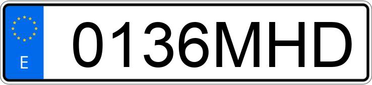 Numer rejestracyjny 0136MHD posiada MINI MINI