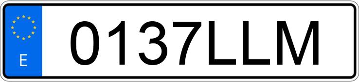 Numer rejestracyjny 0137LLM posiada PEUGEOT 308