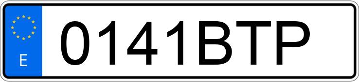 Numer rejestracyjny 0141BTP posiada CITROEN XSARA