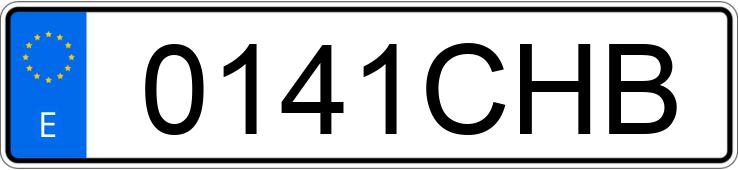 Numer rejestracyjny 0141CHB posiada MINI MINI