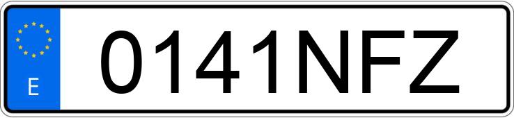 Numer rejestracyjny 0141NFZ posiada MAZDA MAZDA6 Numer rejestracyjny 0141NFZ posiada MAZDA MAZDA6