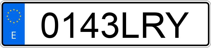 Numer rejestracyjny 0143LRY posiada HYUNDAI I30 FASTBACK