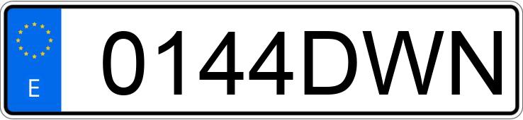 Numer rejestracyjny 0144DWN posiada FORD FOCUS Numer rejestracyjny 0144DWN posiada FORD FOCUS