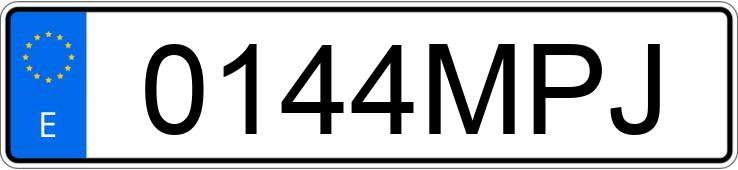 Numer rejestracyjny 0144MPJ posiada PEUGEOT 208 Numer rejestracyjny 0144MPJ posiada PEUGEOT 208