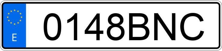 Numer rejestracyjny 0148BNC posiada OPEL FRONTERA