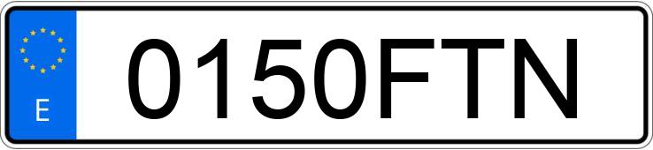 Numer rejestracyjny 0150FTN posiada RENAULT CLIO