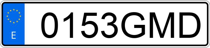 Numer rejestracyjny 0153GMD posiada MAZDA MAZDA2