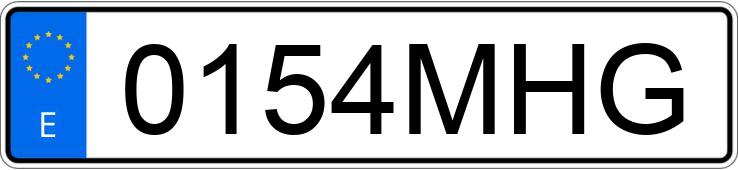 Numer rejestracyjny 0154MHG posiada DS DS9