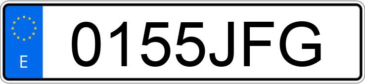 Numer rejestracyjny 0155JFG posiada CITROEN C4