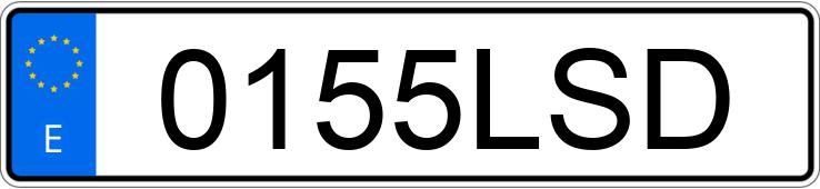 Numer rejestracyjny 0155LSD posiada MERCEDES A (177)