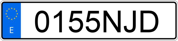 Numer rejestracyjny 0155NJD posiada KIA SPORTAGE 1.6 T-GDI 160 DRIVE 18P