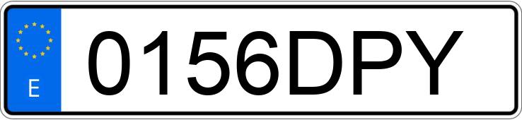 Numer rejestracyjny 0156DPY posiada OPEL VIVARO