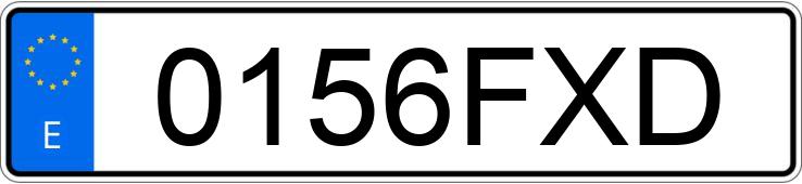 Numer rejestracyjny 0156FXD posiada PEUGEOT PARTNER Numer rejestracyjny 0156FXD posiada PEUGEOT PARTNER