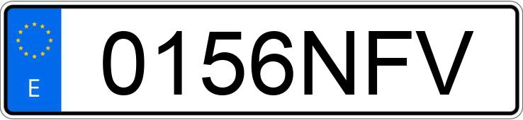 Numer rejestracyjny 0156NFV posiada SKODA KODIAQ