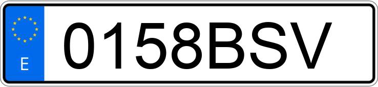 Numer rejestracyjny 0158BSV posiada HONDA CIVIC