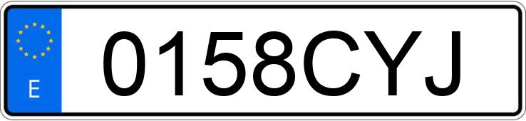 Numer rejestracyjny 0158CYJ posiada HYUNDAI ATOS