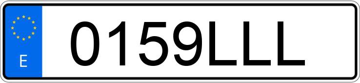 Numer rejestracyjny 0159LLL posiada MERCEDES E (213)