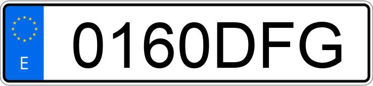 Numer rejestracyjny 0160DFG posiada BMW SERIE 7 Numer rejestracyjny 0160DFG posiada BMW SERIE 7