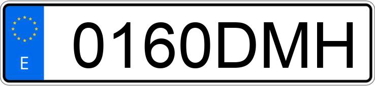 Numer rejestracyjny 0160DMH posiada HONDA CIVIC