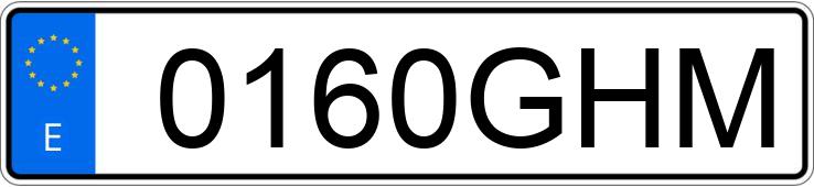 Numer rejestracyjny 0160GHM posiada BMW SERIE 1 Numer rejestracyjny 0160GHM posiada BMW SERIE 1