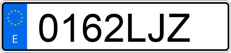 Numer rejestracyjny 0162LJZ posiada CITROEN BERLINGO Numer rejestracyjny 0162LJZ posiada CITROEN BERLINGO