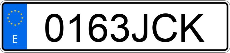 Numer rejestracyjny 0163JCK posiada SEAT LEON