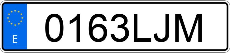 Numer rejestracyjny 0163LJM posiada BMW X3 Numer rejestracyjny 0163LJM posiada BMW X3