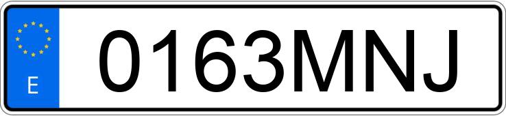 Numer rejestracyjny 0163MNJ posiada BMW SERIE 5 Numer rejestracyjny 0163MNJ posiada BMW SERIE 5