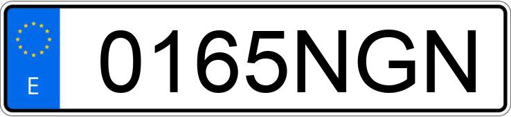 Numer rejestracyjny 0165NGN posiada DACIA LOGAN Numer rejestracyjny 0165NGN posiada DACIA LOGAN