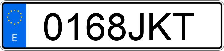 Numer rejestracyjny 0168JKT posiada SEAT IBIZA Numer rejestracyjny 0168JKT posiada SEAT IBIZA
