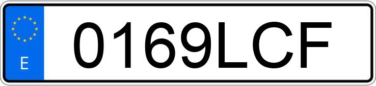 Numer rejestracyjny 0169LCF posiada PEUGEOT 308