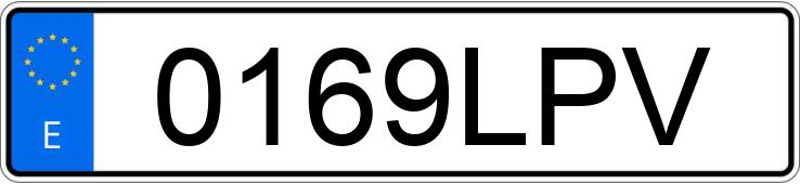 Numer rejestracyjny 0169LPV posiada MERCEDES CLK (208-209)