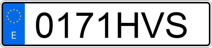 Numer rejestracyjny 0171HVS posiada FORD S-MAX