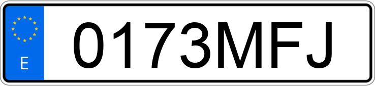 Numer rejestracyjny 0173MFJ posiada NISSAN TOWNSTAR Numer rejestracyjny 0173MFJ posiada NISSAN TOWNSTAR