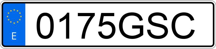 Numer rejestracyjny 0175GSC posiada MERCEDES A (168-169) 180 CDI EXCLUSIVE ED