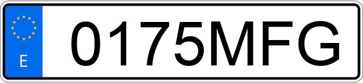 Numer rejestracyjny 0175MFG posiada FORD PUMA